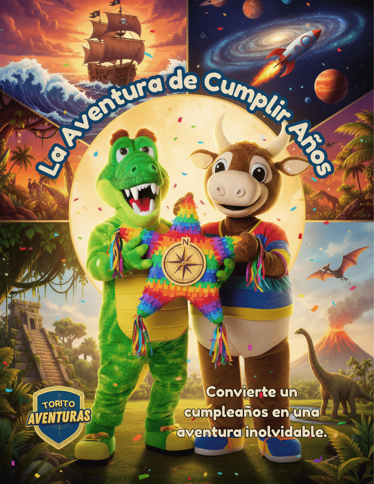 Portada de La Aventura de cumplir años